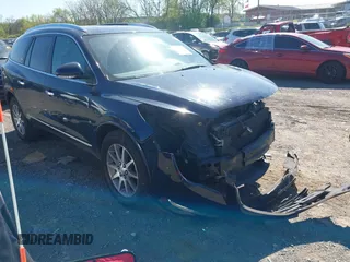2015 Buick Enclave Leather with VIN 5GAKRBKD6FJ379388, listed as a IAAI auction lot 42009830 with 215,422 mi miles and . Bid and sale history available at carsss.com. Image 1.