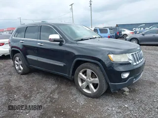 2012 Jeep Grand Cherokee Overland with VIN 1C4RJECT3CC281835, listed as a IAAI auction lot 41994148 with 145,741 mi miles. Bid and sale history available at carsss.com. Image 13.