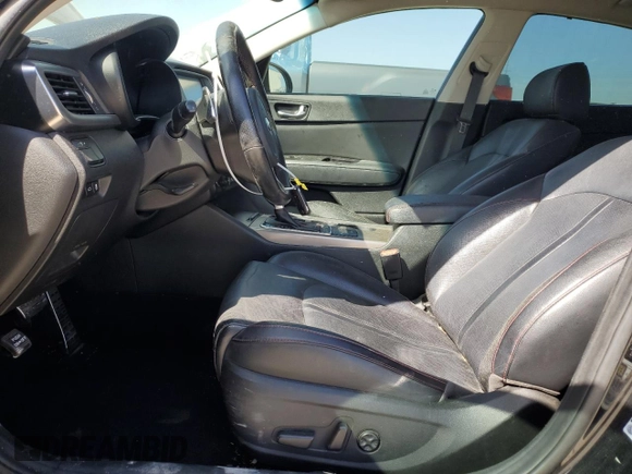 2017 Kia Optima SX with VIN 5XXGW4L24HG152696, listed as a Copart auction lot 48840895 with 136,861 mi miles and Salvage title. Bid and sale history available at DreamBid. Image 7.
