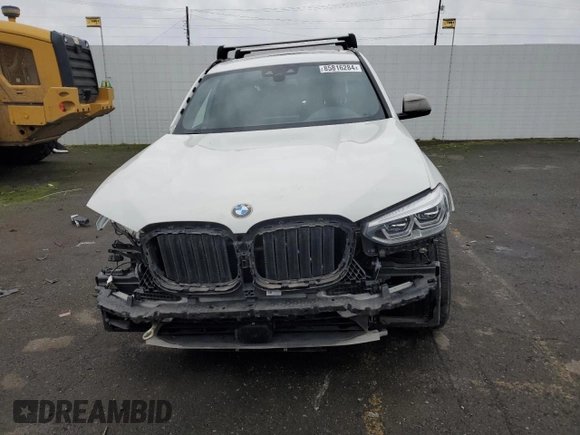 2020 BMW X3 M40i with VIN 5UXTY9C03L9C81167, listed as a Copart auction lot 85816284 with 42,211 mi miles and Salvage Title. Bid and sale history available at DreamBid. Image 5.