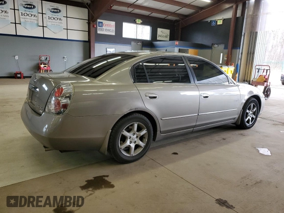 2006 Nissan Altima SL with VIN 1N4BL11D36N438407, listed as a Copart auction lot 50048065 with 186,073 mi miles and Salvage title. Bid and sale history available at DreamBid. Image 3.