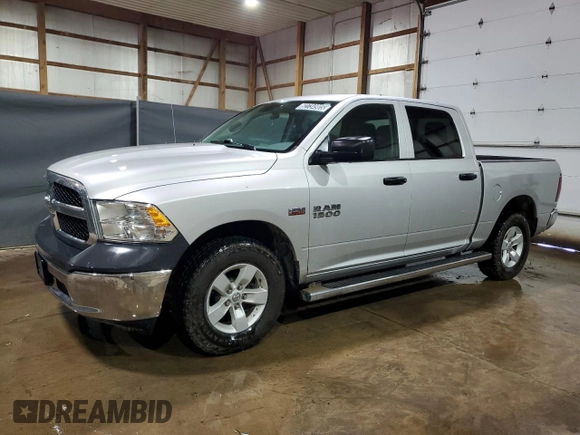 2018 Ram 1500 Tradesman with VIN 1C6RR7KT7JS288304, listed as a Copart auction lot 62734905 with 121,891 mi miles and Clean title. Bid and sale history available at DreamBid. Image 1.