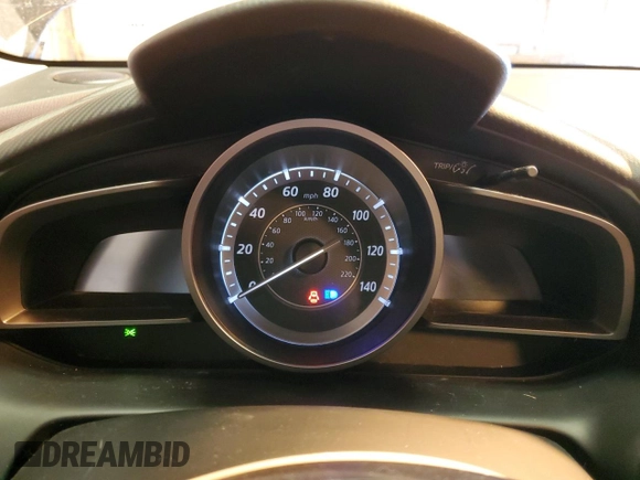 2016 Mazda CX-3 Touring with VIN JM1DKDC76G0136607, listed as a Copart auction lot 82928624 with Not Provided miles and Salvage Title. Bid and sale history available at DreamBid. Image 9.