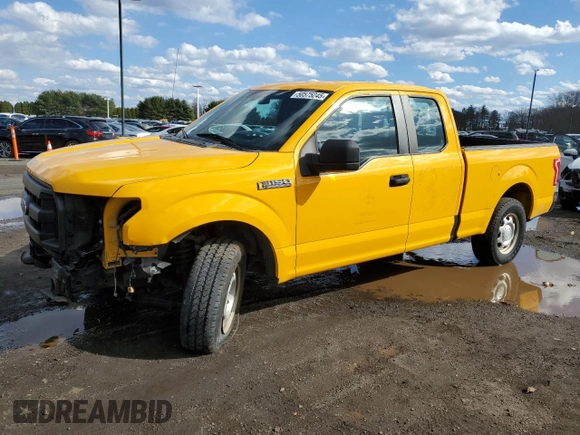 2015 Ford F-150 XLT with VIN 1FTFX1EF2FKE18694, listed as a Copart auction lot 50575245 with 108,360 mi miles and Salvage Title. Bid and sale history available at DreamBid. Image 1.