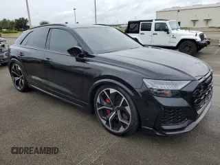 2021 Audi RS Q8 z VIN WU1ARBF11MD029420, wystawiony jako Copart lot #73844124 z przebiegiem Nie podano mil oraz Nie do naprawy. Historia ofert i sprzedaży dostępna na DreamBid. Obrazek 4.