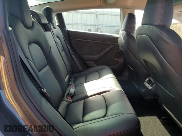 2023 Tesla Model 3 with VIN 5YJ3E1EA4PF613160, listed as a Copart auction lot 62008045 with 23,575 mi miles and Clean title. Bid and sale history available at DreamBid. Image 10.