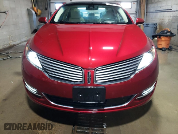 2014 Lincoln MKZ Hybrid with VIN 3LN6L2LUXER828698, listed as a Copart auction lot 52530265 with 90,601 mi miles and Salvage Title. Bid and sale history available at DreamBid. Image 5.