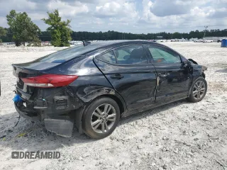 2017 Hyundai Elantra SE with VIN 5NPD84LF7HH173790, listed as a Copart auction lot 65686685 with 100,876 mi miles and Clean title. Bid and sale history available at DreamBid. Image 3.