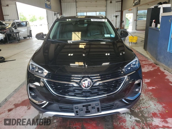 2021 Buick Encore GX Essence with VIN KL4MMGSL9MB182081, listed as a Copart auction lot 58720765 with 37,646 mi miles and Salvage title. Bid and sale history available at DreamBid. Image 5.
