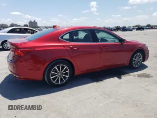 2020 Acura TLX with VIN 19UUB1F37LA010317, listed as a Copart auction lot 53937405 with 47,047 mi miles and Clean Title. Bid and sale history available at carsss.com. Image 3.