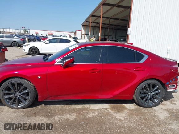2023 Lexus IS 350 F Sport z VIN JTHGZ1B27P5059227, wystawiony jako IAAI lot #41904560 z przebiegiem 29 563 mil mil oraz . Historia ofert i sprzedaży dostępna na DreamBid. Obrazek 14.