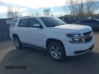 2017 Chevrolet Tahoe LT with VIN 1GNSKBKC6HR121247, listed as a IAAI auction lot 41665590 with 64,472 mi miles and . Bid and sale history available at DreamBid. Image 1.