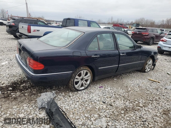 1997 Mercedes-Benz E-Class with VIN WDBJF55F8VA346116, listed as a Copart auction lot 85451514 with 0 mi miles and Salvage Title. Bid and sale history available at carsss.com. Image 3.