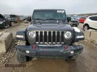 2018 Jeep Wrangler Unlimited Rubicon with VIN 1C4HJXFG7JW167144, listed as a Copart auction lot 48066285 with 132,399 mi miles and Salvage title. Bid and sale history available at DreamBid. Image 5.