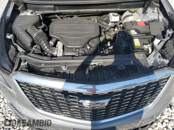 2023 Cadillac XT5 FWD Premium Luxury with VIN 1GYKNCRS6PZ100071, listed as a Copart auction lot 76248224 with 25,613 mi miles and Salvage Title. Bid and sale history available at carsss.com. Image 13.