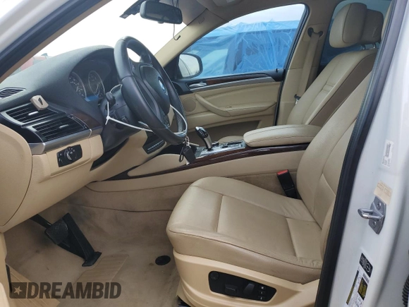 2014 BMW X6 xDrive35i with VIN 5UXFG2C57E0C44228, listed as a Copart auction lot 46574765 with 111,001 mi miles and Salvage Title. Bid and sale history available at carsss.com. Image 7.