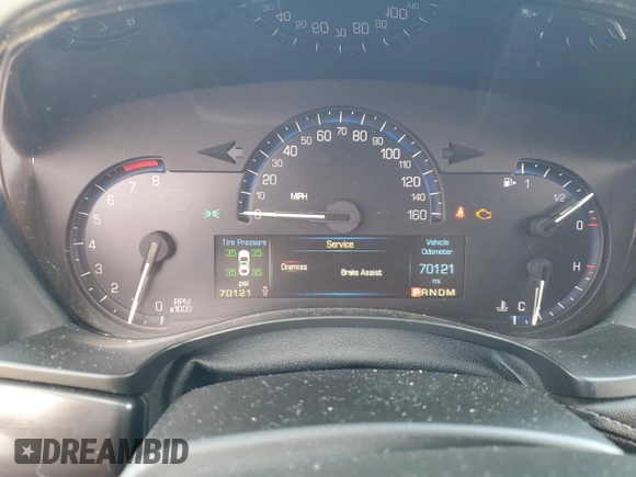 2014 Cadillac ATS Standard RWD with VIN 1G6AA5RX5E0101074, listed as a Copart auction lot 53684925 with 70,121 mi miles and Salvage title. Bid and sale history available at DreamBid. Image 9.
