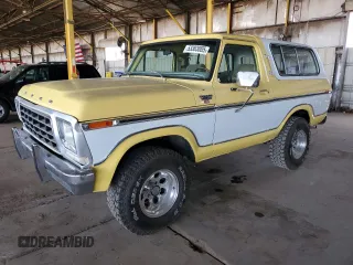 1978 Ford Bronco z VIN U15HLBC7338, wystawiony jako Copart lot #53383005 z przebiegiem 87 115 mil mil oraz Tytuł czysty. Historia ofert i sprzedaży dostępna na DreamBid. Obrazek 1.
