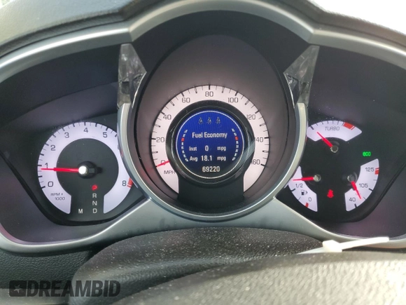 2011 Cadillac SRX Turbo Premium Collection with VIN 3GYFNFE62BS530729, listed as a Copart auction lot 47789755 with 69,220 mi miles and Salvage title. Bid and sale history available at DreamBid. Image 9.