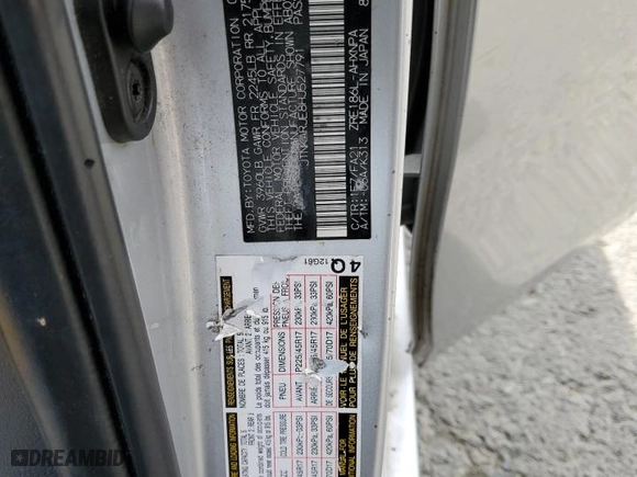 2017 Toyota Corolla iM with VIN JTNKARJE8HJ527791, listed as a Copart auction lot 47866185 with 112,656 mi miles and Salvage Title. Bid and sale history available at carsss.com. Image 13.