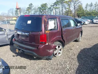 2013 Honda Pilot EX-L with VIN 5FNYF4H76DB026426, listed as a IAAI auction lot 41917433 with Not Provided miles and . Bid and sale history available at carsss.com. Image 4.