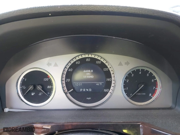 2012 Mercedes-Benz GLK-Class GLK 350 with VIN WDCGG8HB0CF904716, listed as a IAAI auction lot 41559135 with 111,040 mi miles. Bid and sale history available at carsss.com. Image 7.