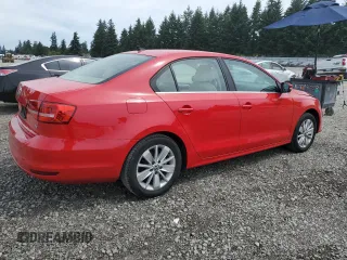 2015 Volkswagen Jetta SE with VIN 3VWD17AJ5FM315331, listed as a Copart auction lot 65616245 with 114,436 mi miles and Salvage title. Bid and sale history available at DreamBid. Image 3.