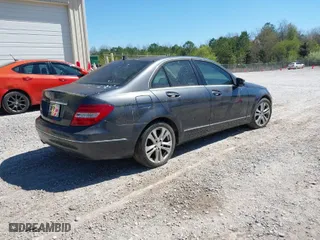 2013 Mercedes-Benz C-Class C 250 Sport with VIN WDDGF4HB5DG091652, listed as a IAAI auction lot 41879109 with 146,649 mi miles. Bid and sale history available at carsss.com. Image 4.