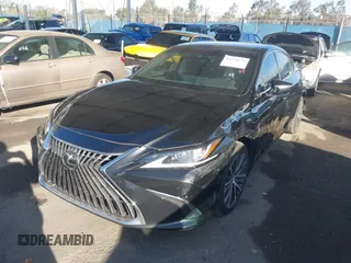 2023 Lexus ES with VIN 58ADA1C17PU030144, listed as a IAAI auction lot 41698529 with 18,344 mi miles. Bid and sale history available at carsss.com. Image 2.