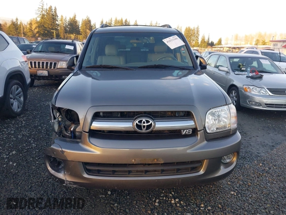 2005 Toyota Sequoia SR5 with VIN 5TDBT44A25S234574, listed as a IAAI auction lot 41033109 with 156,542 mi miles and . Bid and sale history available at DreamBid. Image 12.