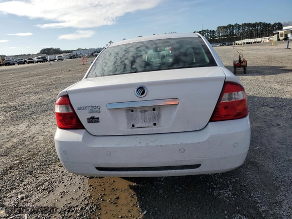 2005 Mercury Montego Premier with VIN 1MEFM42165G622952, listed as a Copart auction lot 43126815 with 201,903 mi miles and Salvage Title. Bid and sale history available at carsss.com. Image 6.