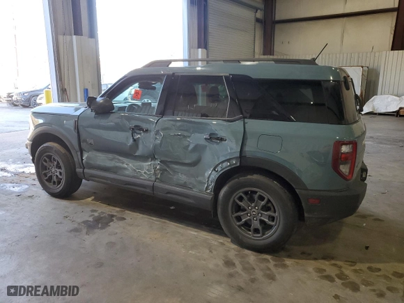 2023 Ford Bronco Sport Big Bend with VIN 3FMCR9B69PRD97321, listed as a Copart auction lot 42635375 with 46,944 mi miles and Salvage Title. Bid and sale history available at carsss.com. Image 2.