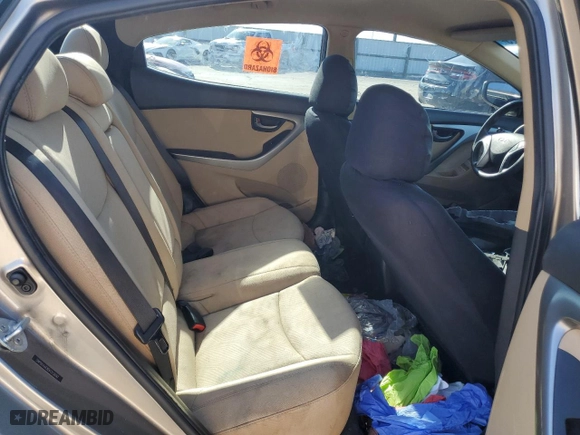 2013 Hyundai Elantra GLS with VIN 5NPDH4AE8DH313690, listed as a Copart auction lot 47102125 with 149,525 mi miles and Salvage Title. Bid and sale history available at carsss.com. Image 10.