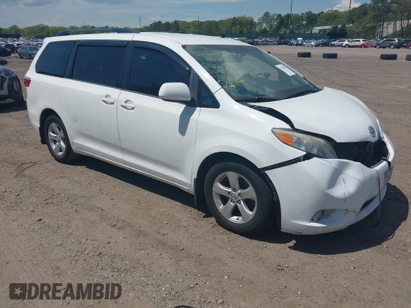 2015 Toyota Sienna LE AAS with VIN 5TDKK3DC1FS599053, listed as a IAAI auction lot 42216805 with 167,280 mi miles and . Bid and sale history available at DreamBid. Image 1.