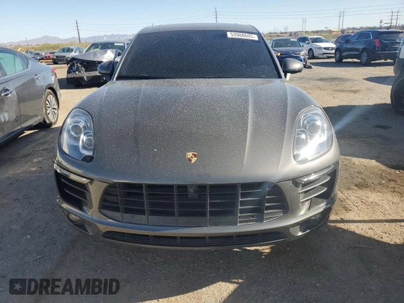 2016 Porsche Macan S with VIN WP1AB2A54GLB50320, listed as a Copart auction lot 53908605 with 71,981 mi miles and Salvage title. Bid and sale history available at DreamBid. Image 5.