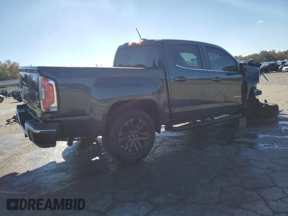 2020 GMC Canyon 2WD SLE with VIN 1GTG5CEN7L1172241, listed as a Copart auction lot 81272414 with 0 mi miles and Salvage Title. Bid and sale history available at carsss.com. Image 3.