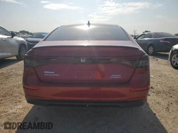 2024 Honda Accord Sport с VIN 1HGCY2F53RA079130, выставлен на аукционе Copart как лот 56215535 с пробегом 3 248 миль миль и Списание • Salvage title. История ставок и продаж доступна на DreamBid. Изображение 6.