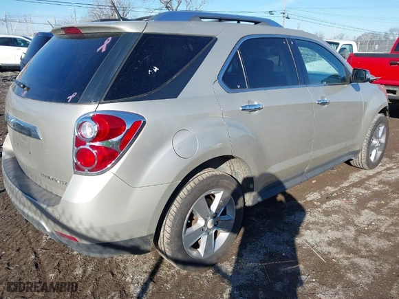 2013 Chevrolet Equinox LTZ with VIN 1GNFLGEK6DZ114341, listed as a IAAI auction lot 41236874 with 127,644 mi miles. Bid and sale history available at carsss.com. Image 4.