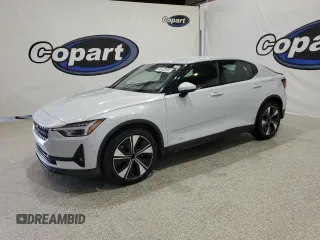 2023 Polestar 2 z VIN YSMED3KA6PL145896, wystawiony jako Copart lot #59204645 z przebiegiem 109 746 mil mil oraz Czysty tytuł • Clean title. Historia ofert i sprzedaży dostępna na DreamBid. Obrazek 1.