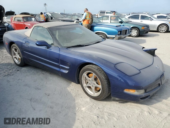 2004 Chevrolet Corvette with VIN 1G1YY32G645110723, listed as a Copart auction lot 74255194 with 0 mi miles and Non Repairable. Bid and sale history available at carsss.com. Image 4.