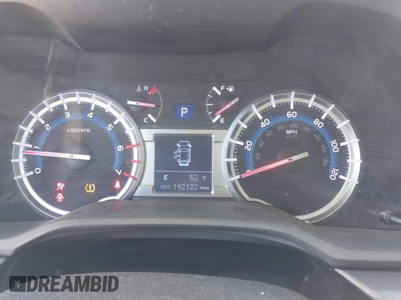 2015 Toyota 4Runner SR5 with VIN JTEZU5JR0F5099304, listed as a IAAI auction lot 41402661 with 192,122 mi miles and . Bid and sale history available at DreamBid. Image 7.