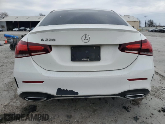 2019 Mercedes-Benz A 220 with VIN WDD3G4EBXKW012818, listed as a Copart auction lot 45369735 with Not Provided miles and Salvage Title. Bid and sale history available at DreamBid. Image 6.