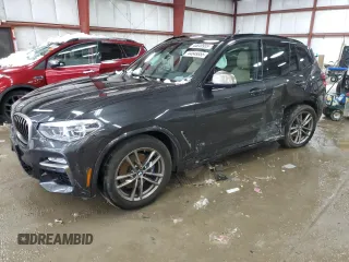 2019 BMW X3 M40i with VIN 5UXTS3C58K0Z03899, listed as a Copart auction lot 44849955 with Not Provided miles and Salvage Title. Bid and sale history available at DreamBid. Image 1.