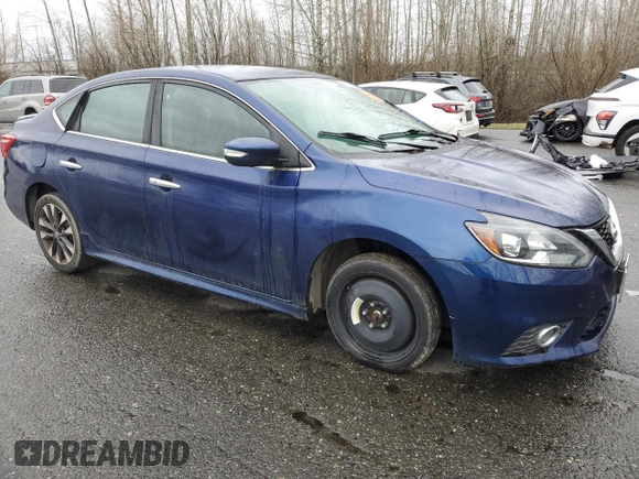 2016 Nissan Sentra SV with VIN 3N1AB7AP6GY273644, listed as a Copart auction lot 46195105 with 226,609 mi miles and Salvage Title. Bid and sale history available at DreamBid. Image 4.
