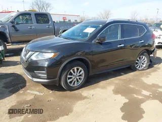 2017 Nissan Rogue SV with VIN KNMAT2MV4HP536143, listed as a IAAI auction lot 41783232 with 140,309 mi miles. Bid and sale history available at carsss.com. Image 2.