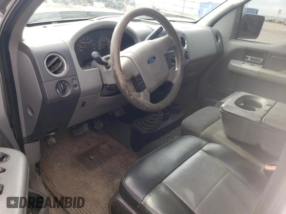 2007 Ford F-150 XL with VIN 1FTRF14V97KB65061, listed as a Copart auction lot 56280705 with 310,029 mi miles and Salvage title. Bid and sale history available at DreamBid. Image 8.