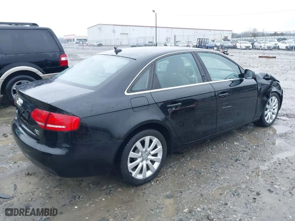 2011 Audi A4 2.0T Premium Plus with VIN WAUFFAFL0BN023040, listed as a IAAI auction lot 41428079 with 121,836 mi miles. Bid and sale history available at carsss.com. Image 4.