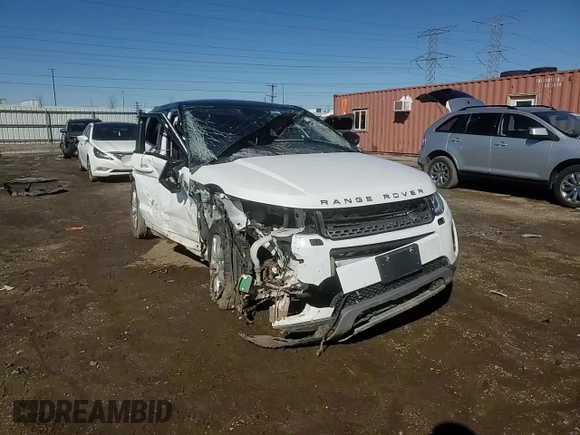 2019 Land Rover Range Rover Evoque SE with VIN SALVP2RX0KH347726, listed as a Copart auction lot 47424345 with 0 mi miles and Salvage Title. Bid and sale history available at carsss.com. Image 11.