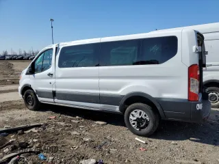 2022 Ford Transit Passenger XL with VIN 1FBAX2Y85NKA49233, listed as a Copart auction lot 43812314 with 53,599 mi miles and Clean Title. Bid and sale history available at DreamBid. Image 2.