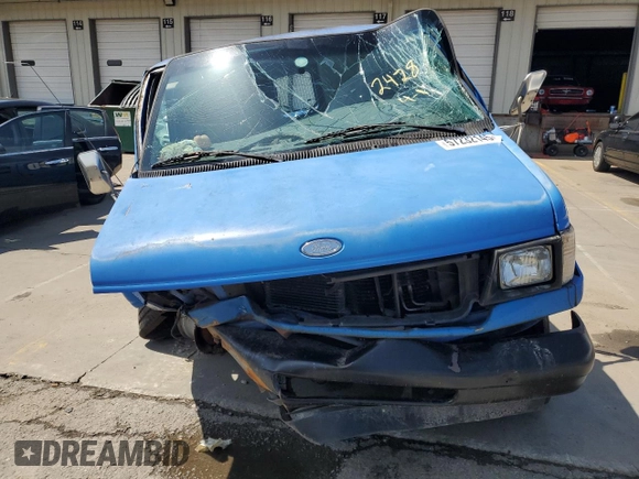 2000 Ford Econoline Cargo с VIN 1FTSS34L9YHA82428, выставлен на аукционе Copart как лот 57232145 с пробегом 170 227 миль миль и Списание • Salvage title. История ставок и продаж доступна на DreamBid. Изображение 5.